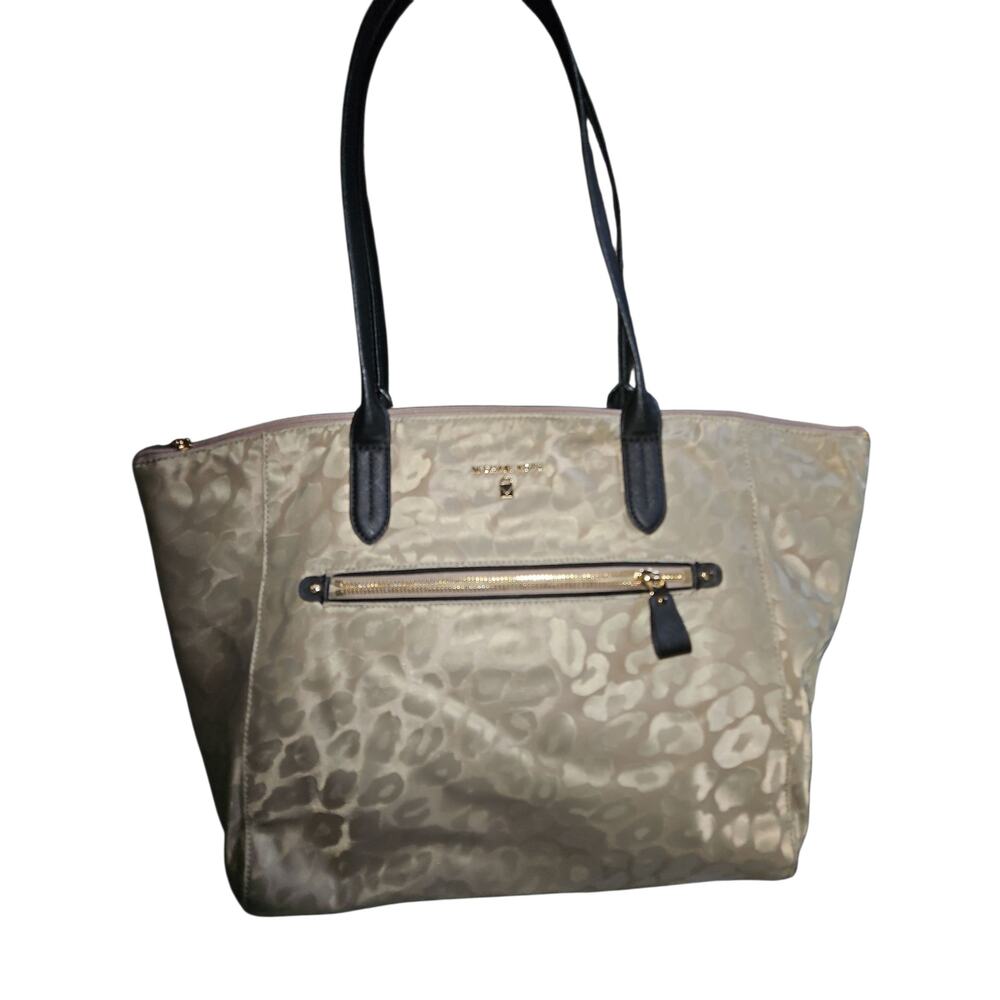 Nylon Leopard Print Michael Kors Tote-bag